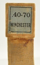 Full Box Winchester 40-70 Black Powder Ammunition Model 1886 Rifle - 3 of 7