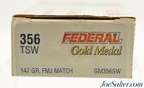 Federal Gold Medal 356 TSW 147gr. FMJ Match Ammo 50 rounds - 2 of 3