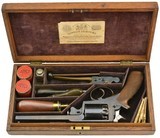 Incredible Cased Adams’ Patent .50 Caliber Revolver by London Armoury - 1 of 15