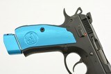 Excellent Blue CZ 75 SP-01 Pistol 9mm Original Box 2-21 Round Mags - 12 of 12
