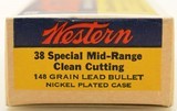 Western Bullseye 38 Special Ammo Mid-Range WC 148 Gr 50 Rds. - 5 of 7