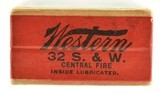 Excellent Sealed! Western 32 S&W Ammo Box Diamond Logo Nublend Powder - 3 of 6