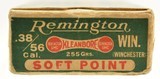 Remington UMC 38-56 Ammo "Dog Bone" Logo Box 255 Gr Soft Point - 3 of 7