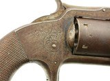 British Meyers Copy of S&W No. 2 Revolver Engraved - 4 of 15