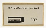 Rare 10.8mm Montenegrin No. 4 Ammo 18 Rounds - 1 of 3