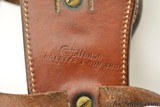 Vintage Alfonso Fast Draw Metal-Lined Leather Holster 1911 Colt - 8 of 9