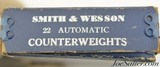 Smith & Wesson Model 41 Barrel Counterweight Set In Original Box Olympic Weight - 8 of 10