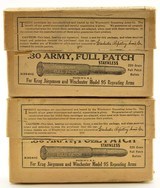 Winchester .30 Army .30-40 Krag 220gr. Full Patch 2 Pc Box 40rnds - 1 of 4