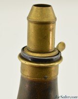 Antique Plain Pistol Flask Excellent - 3 of 5