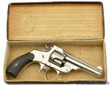 Antique Boxed 4th Model Smith & Wesson 32 Double Action Nickel - 1 of 15