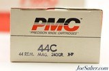 PMC 44 Rem Magnum Ammunition 240 Grain JHP 100 Rounds - 2 of 3