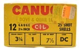 Canuck Field Load 12 Gauge Plastic Shell CIL New York Ammunition - 2 of 6