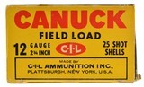 Canuck Field Load 12 Gauge Plastic Shell CIL New York Ammunition - 5 of 6