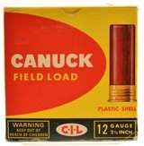 Canuck Field Load 12 Gauge Plastic Shell CIL New York Ammunition - 1 of 6