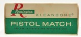 Late 1960's Remington Pistol Match 22 LR Ammo Unlisted End Flap - 5 of 7