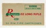 Late 1960's Remington Pistol Match 22 LR Ammo Unlisted End Flap - 1 of 7