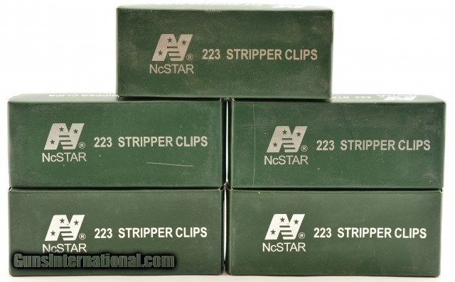 100 pack - .223/5.56 10RD AR15 Stripper Clips