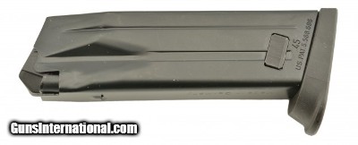 Heckler & Koch HK USP45 .45 ACP 10-Round Magazine with Finger Rest
