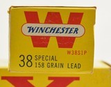 Winchester Western 38 Special
Ammunition 2 Full Boxes 100 Rounds - 3 of 3