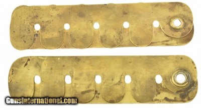 WWI Brass Button Board or Cleaning Guard by N.S. Meyer Inc.