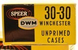Speer DWM 30-30 Winchester Unprimed cases (28) - 4 of 4