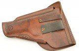 Vintage Hand Made Viking P08 Luger Leather Holster - 6 of 6