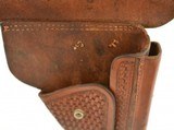 Vintage Hand Made Viking P08 Luger Leather Holster - 2 of 6