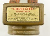 WWII "Chestlite" Adjustable Flashlight Universal Flashlight company - 2 of 6