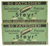 Gustav Genschow & Co. 9mm Steyr 100 Rounds - 1 of 4