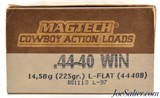 Magtech Cowboy Action Loads 44-40 Ammo 225 Gr Lead 50 Rnds - 2 of 4