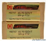 Lever Revolution 45-70 Hornady Ammo 325 Grain FTX 40 Rounds - 2 of 3