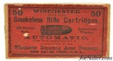 Excellent Full Winchester 32 Colt Automatic Ammo Smokeless - 1 of 8