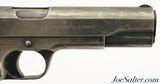 WW1 US Model Colt 1911 Pistol w/ Holster and Story Identified - 5 of 15