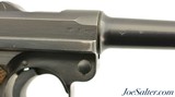 WW2 German P.08 Luger Pistol by Mauser BYF with Holster - 4 of 15