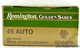 Remington Golden Saber 45ACP 230gr HPJ 50 GS45APB - 2 of 3