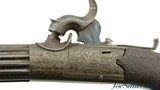 Lovely British Iron Frame Turn-Off Pistol by Bolton of London - 6 of 14
