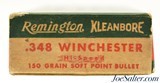 Full Box Remington Kleanbore 348 Win Hi-Speed 150 Gr Soft Point - 2 of 4