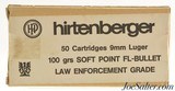 HIRTENBERGER 9mm LUGER 50 rounds. - 1 of 4