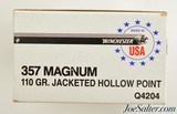 Winchester USA 357 mag 110gr. JHP 150 Rounds Ammo - 2 of 3