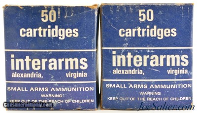 Interarms 8mm Target Ammo 66 Rounds