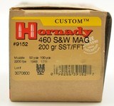 Hornady Custom 460 S&W Mag 200gr. SST/FFT 20 Rnds - 3 of 3