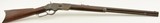 Rare 1st Model Winchester 1873 Open-Top Rifle with Set Trigger - 2 of 15