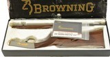 Excellent Browning Semi-Auto 22 Grade VI Takedown Gold Game Scene - 1 of 15