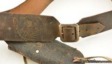 Vintage Leather Holster Rig Belt and Holsters - 6 of 9
