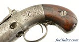 Early Model Springfield Arms Company Pocket Model Revolver 28 Cal Percussion - 5 of 14