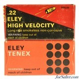 Eley 22 LR High Velocity & Tenex Full Boxes Ammo Kynoch - 1 of 3