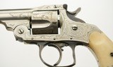 Engraved Spanish Garate, Anitua & Co. .38 Pocket Revolver S&W Copy - 6 of 12