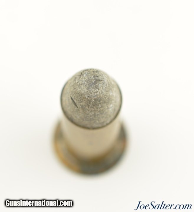 Excellent Civil War Maynard Carbine Flat Nose Cartridge