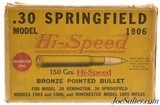 Scarce Early Remington UMC 30 Springfield Model 1906 Ammunition - 1 of 8