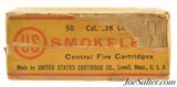 US Cartridge Co. Lowell, Mass Full Box 38 Colt Special 50 Rds Ammunition - 4 of 6